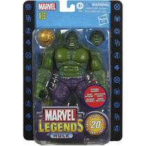 Boneco Marvel Legends Series 1 Aniversário de 20 Anos Hulk Hasbro F3440