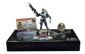 Boneco marvel universe nick fury mail away 10 cm - ano 2009