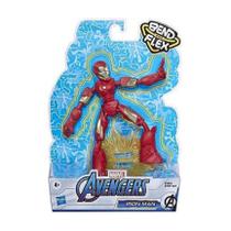Boneco Marvel Vingadores Bend And Flex Homem de Ferro - Hasbro