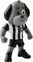 Boneco Mascote Botafogo Bira Alvinegro em Resina Colecionável Ícone do Fogo