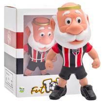 Boneco Mascote CAMISSA LISTRADA De Futebol Oficial do São Paulo SP FC Fut Toy Articulado Coleção Versão Licenciado Boneco Mascote CAMISSA LISTRADA De Futebol Oficial do São Paulo SP FC Fut Toy Articulado Coleção Versão Licenciado