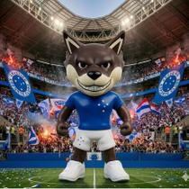 Boneco Mascote Cruzeiro Rapozão Colecionável Oficial licenciado