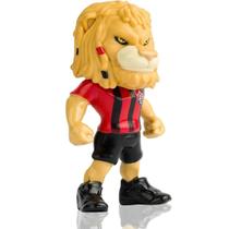Boneco Mascote Leão do Vitória ECV Esporte Clube Vitória Oficial em Vinil Articulado 12cm Colecionável Licenciado
