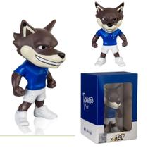 Boneco Mascote Oficial Cruzeiro Raposa 12cm Colecionável em Vinil com Cabeça Articulada Boneco Mascote Oficial Cruzeiro Raposa 12cm Colecionável em Vinil com Cabeça Articulada