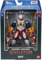 Boneco Masters of the Universe Masterverse Roboto colecionável 19 cm Mattel