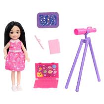 Boneco Mattel Barbie Chelsea Can Be Astronomer Doll HTK33 Boneco Mattel Barbie Chelsea Can Be Astronomer Doll HTK33