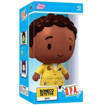 Boneco MAX Detetives do Predio AZUL em Vinil BABY BRINK 1111