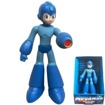 Boneco Mega Man Azul de 23cm Articulado