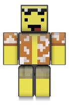 Boneco Mel Streamer Jogo Mine Articulado Youtuber Game Craft Boneco Mel Streamer Jogo Mine Articulado Youtuber Game Craft
