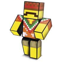 Boneco Melxicano 25Cm Minecraft Turma Problems Articulado - ALGAZARRA
