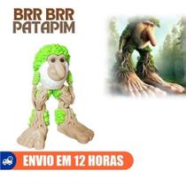 Boneco Meme BRR BRR PATAPIM Articulado para Decoração Geek em 3D Brainrot Italiano