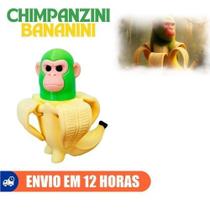 Boneco Meme Chimpanzini Bananini Articulado para Decoração Geek em 3D Brainrot Italiano