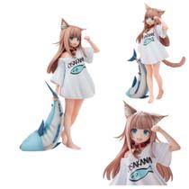 Boneco Menina Fofa com Peixe 17cm Spy Family Action Figure