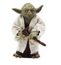 Boneco Mestre Yoda Star Wars Pvc 12cm Articulado Colecionave