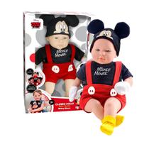 Boneco Mickey 40cm - Classic Dolls Recém Nascido - Roma