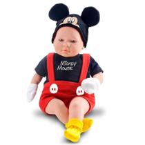 Boneco Mickey Classic Dolls Recém Nascido 5161 Roma