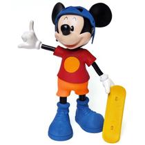 Boneco Mickey Disney C/ Som Skate E Capacete 900 - Elka Brinquedos Boneco Mickey Disney C/ Som Skate E Capacete 900 - Elka Brinquedos