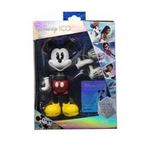 Boneco Mickey Mouse Clássico Disney 100 Anos F0129-5 Boneco Mickey Mouse Clássico Disney 100 Anos F0129-5