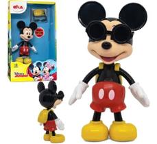 Boneco Mickey Mouse Disney Junior Com Acessórios Elka 1175