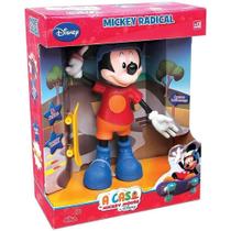 Boneco Mickey Radical com Som 31cm Articulado Elka Boneco Mickey Radical com Som 31cm Articulado Elka