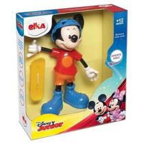 Boneco Mickey Skatista Radical Elka