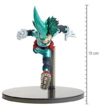 Boneco Midorya com Máscara de Batalha My Hero Academy