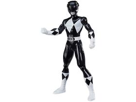 Boneco mighty morphin power rangers ranger preto (e7898) - hasbro