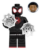 Boneco Miles Morales Spider-Man em Bloco - kopf