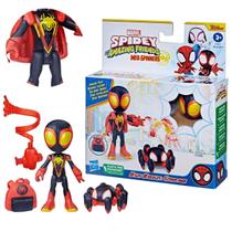 Boneco Miles Morales Spidey Aming Friends Web-Spinner