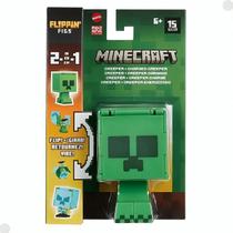 Boneco Minecraft 2 Em 1 Creeper Energizado HTL43 - Mattel Boneco Minecraft 2 Em 1 Creeper Energizado HTL43 - Mattel