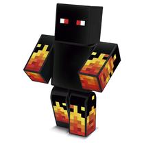 Boneco Minecraft Articulado Athos Streamer youtuber 25cm - Algazarra