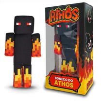 Boneco Minecraft Athos 35cm Antialérgico Gamer Original Boneco Minecraft Athos 35cm Antialérgico Gamer Original