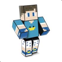 Boneco minecraft beto gamer 15 cm