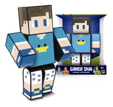 Boneco Minecraft Beto Gamer Familia Arqueira Youtuber Gamer