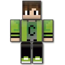 Boneco Minecraft Cadres Medio Youtuber Gamer 25CM Boneco Minecraft Cadres Medio Youtuber Gamer 25CM