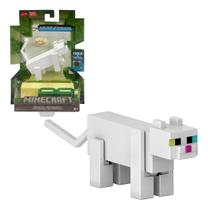 Boneco - Minecraft Cave Gato Branco MATTEL