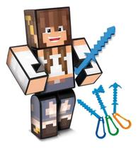 Boneco Minecraft Duda Berud Streamer 25 Cm - Algazarra