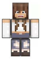 Boneco Minecraft Duda Berudi Turma Do Problems 25 CM - Algazarra