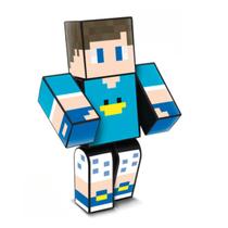 Boneco Minecraft Familia Arqueira Beto 35cm Youtuber
