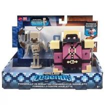 Boneco Minecraft Figura Pacote Com 2 Fidget 3.25'' Sortido GYR98 Mattel - Padrão