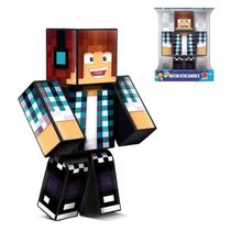 Boneco Minecraft Grande Authentic Games Youtuber Oferta 35cm - Algazarra