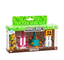 Boneco - Minecraft Guardiao Axalote e Boneco de Neve MULTIKIDS