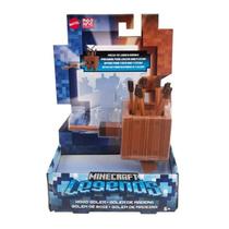 Boneco Minecraft Legends Golem de Madeira - Mattel