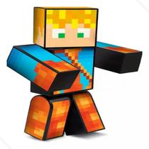 Boneco Minecraft Lopers 25cm Streamers Articulado Colecionável Algazarra