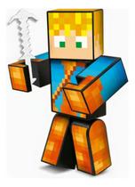 Boneco Minecraft Lopers Streamer 25 Cms Algazarra