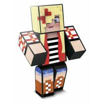 Boneco Minecraft Lydia A Namorada Perfeita 25Cm Authentic Games Algazarra *Lançamento*