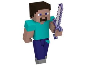 Boneco Minecraft Mattel com Acessórios Mattel