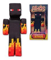 Boneco Minecraft Pelúcia Streamer Youtuber Athos