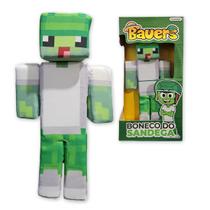 Boneco Minecraft Pelúcia Streamer Youtuber Sandega