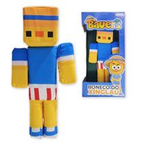 Boneco Minecraft Pelúcia Streamers Youtubers Cosmo Kids